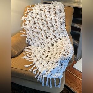 SweaterBee Vintage Scalloped Wrap